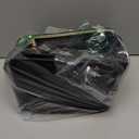 OCHEAL Makeup Bag, Multifunctional Make Up Bags with Zipper Pouch Large Compact Makeup Bag Organizer for Women Girls Cosmetics Toiletry Brushes Storage Makeup Case with Handle Divider-Black (001_Black with front pocket)