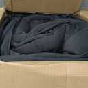 Niagara Sleep Solution Ultra Soft King Size Mattress Topper - Viscose Made from Bamboo Pillow Top Mattress Pad for Back Pain Relief - Naturally Cooling for Hot Sleepers, Dark Gray