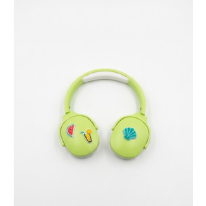 Icon Headphones Bluetooth 5.4 Wireless Volume Limited 85/94dB,Type C Fast Charging,Over Ear Foldable with Mic Aux Cord for Toddler Child Pad Tablet 