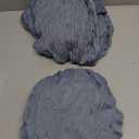 IVAPUPU 2 Pcs Cheesecloth Table Runner - 10ft Dusty Blue Easter Spring Boho Gauze Cheese Cloth Table Runners for Baby Shower Decoration Wedding Party Garden Farmhouse