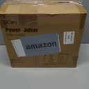 Qcen Juicer Machine, 800W Centrifugal Juicer Extractor with Wide Mouth 3 Feed Chute for Fruit Vegetable, Easy to Clean, Stainless Steel, BPA-free (Black)