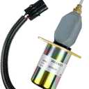 3935649 New 12V Fuel Shut Off Solenoid Valve fit for Cummins 5.9L 8.3L Engines 4B 6B 6C Diesel Engine SA-4764-12