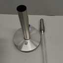 simplehuman Standing Paper Towel Holder with Spray Pump, Brushed Stainless Steel