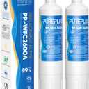 PUREPLUS 4204490 Replacement For Sub Zero, Sub-Zero 4204490, 4290510 Refrigerator Water Filter, 2 Pack