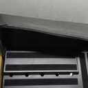 LEKATO Guitar Pedal Board, Pedal Board 22"x11"x2.8", Guitar Effects Pedalboard, Built-in Compartment for Power Supply, Pedalboard with Carry Bag and Mounting Tape