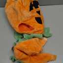 Spooktacular Creations Halloween Baby Pumpkin Costume with Green leaves for Toddler Kids Halloween Dress Up Pumpkin Party