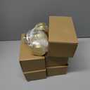 Goldenwarm Gold Door Knobs Interior, Heavy Duty Zinc-Alloy Privacy Brushed Gold Interior Door Knobs, Brushed Brass Indoor Doorknobs for Bedroom, Bathroom (6 Pack)