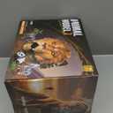 Safari Animals Playset, 41Pcs Jungle Zoo Animal Toys for Toddlers 1-3/Kids 3-5 - Light-Up Sound Lion Basket, Non-Toxic Educational Figurines, Ideal Birthday for Boys & Girls