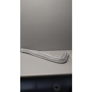 Bendable LED Aluminum Profiles Frameless Invisible Embedded Arc Ceiling Drywall Channels Bending Linear Strip Light, 39x3 Inch 3 Pcs