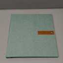 Large Photo Album Self Adhesive Magnetic Scrapbook,Scrapbook Album for 4x6 5x7 8x10 Picture,40 Pages Linen Cover Memory Book for Wedding Family Baby, with Metallic Pen and Scraping Plate(Grey) (Turquoise)