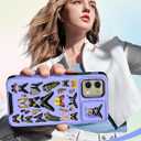 Buleens for Moto G Stylus 5G 2024 Case - with Ring Stand & Camera Cover Aesthetic Cute Designed Women Girls Girly Kawaii Butterfly Teen Phone Case for Motorola G Stylus 5G 2024 Compatible with Magsafe