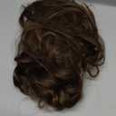 4Pcs Synthetic Clip in Hair Extensions, 20 Inches Long Curly Hair Extensions Clip ins (Color:Medium Brown)