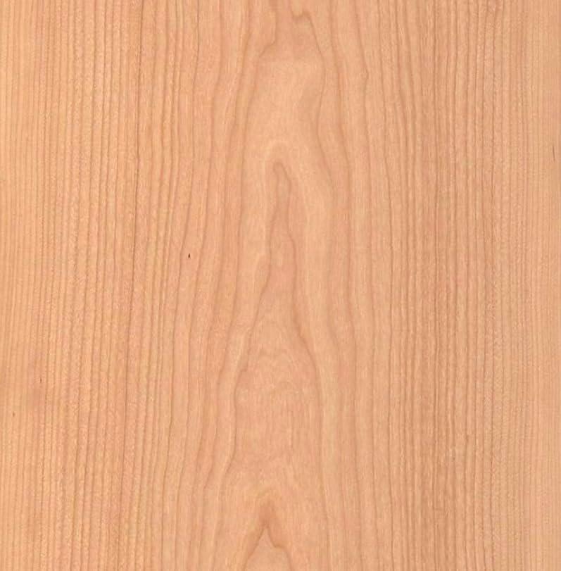 Edge Supply Cherry 24 x 96-inch Flat Cut, 3M Peel and Stick Wood Veneer Sheet Self-Adhesive Wood Veneer, A Grade, Smooth-Finished Versatile for Furniture Restoration, Cabinetry & DIY Use