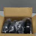 6 Inch Caster Wheels 3000lbs,Heavy Duty Casters Set of 4 with Brake, No Noise Polyurethane Swivel Caster Wheels for Cart,Furniture,Workbench(Free Screws & Spanners)