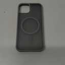 SUPFINE Magnetic for iPhone 14 Case & iPhone 13 Case (Compatible with MagSafe)(Military Grade Drop Protection) Slim Translucent Matte Shockproof Phone Cover,Gray