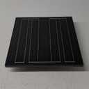 Solar Roof Fan Black 11.8x11.8