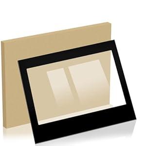 W10535767 WPW10535767 Range Oven Door Inner Glass Replacement Compatible With Amana whirlpool Gas Range Inner Door Glass, Stove Door Glass WPW10535767 Replace Parts 3449334 AP6022732 PS11756069