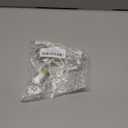 Novelty Lights 5.5 Feet 10 Bulb Clear Mini Light String on White Wire, Non-Connectable Incandescent Fairy Lights for Bottles and Crafts, 4" Bulb Spacing, 24" Lead, Stackable Fused Plug