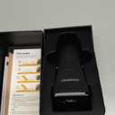 MANSPOT Manscape Groin & Body Hair Trimmer for Men, Electric Ball Pubic Trimmer Shaver,Manscape Kit with 4 Guard,Replaceable Ceramic Blade Heads,Waterproof Wet/Dry Shaver,90 Minutes Shaving (Black)