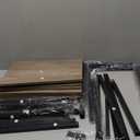 HOOBRO Bookshelf, 5-Tier Industrial Bookcase, Book Shelf Storage Organizer, Tall Bookshelf with Metal Frame for Living Room, Bedroom, Home Office, Kitchen, Black BB73SJ01