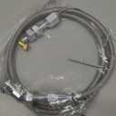 36" Stainless Steel Braided Throttle Cable Kit Compatible with 97-07 Chevrolet/Chevy LS1 Engine 4.8L 5.3L 5.7L 6.0L Throttle Cable Repair Kit Stainless Steel Accelerator Cable