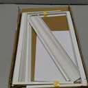 LBG Products Window Air Conditioner Side Panel and Frame Set,AC Accordion Filler Kit,Fits Most 15000BTU Window Air Conditioners