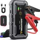 AIMAPOW Portable Car Battery Jump Starter 6000A 20000mAh Jump Box, Car Jumper Starter Portable Jumper Cables for car(AllL Gas/10L Diesel), Fast Charge, Lights, Compact