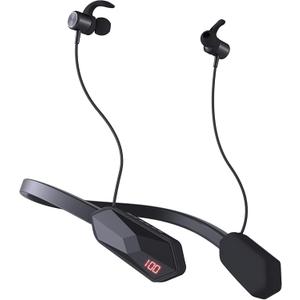 150H Playtime Neckband Bluetooth Headphones with LED Power Display, Bluetooth V5.3 Sweatproof Sport Headsets Stereo Sound, 7 EQ and Game Mode, USB-C Fast Charging, with Noise Cancelling Microphone (X8)