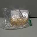 LIBERECOO Clear Plastic Table Cover Protector, Square Waterproof Oilproof Vinyl Tablecloth, 60 x 108 Inch Heavy Duty Wipeable Reusable Transparent Table Cloth for Dining & Party (Victorian Garden Lace Trim)