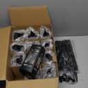 EXCMARK 12 Pack Solar Lights Outdoor Waterproof for Garden Pathway Walkway Driveway Yard Lawn Decorative Landscape Lighting. (Warm White Light, 12)