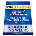 Crest 3D Whitestrips Glamorous White, 3D White, Teeth Whitening Strip Kit, 14 Strips (7 Count Pack) - Crest Teeth Whitening Strips, Teeth Whitening Kit - Packaging May Vary