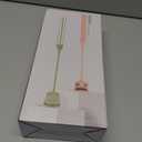 deaunbr LED Reading Light with Clip, Desk Lamp 48 LEDs 2600mAh Battery USB Rechargeable Book Lights Stepless Adjustable Brightness Eye Protection Flexible Table Lamps for Bed Headboard, Home, Office (White)