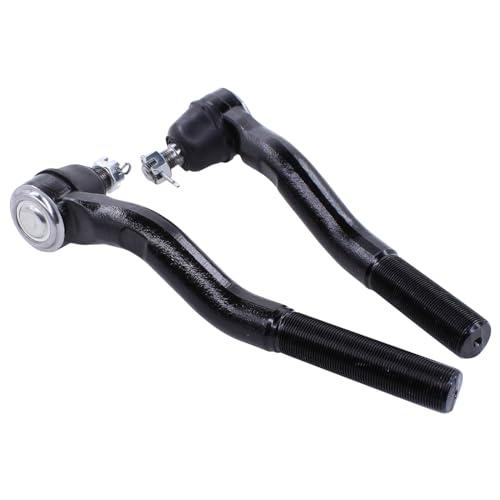 MOTOKU Front Driver and Passenger Side Outer Tie Rod Ends for Jeep Wrangler 2007-2017