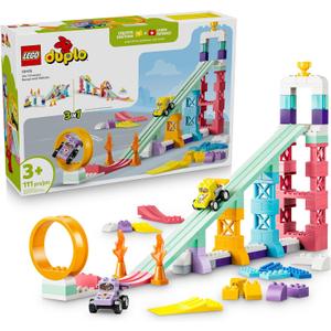 LEGO DUPLO 3 in 1 Creative Ramps with Vehicles 10478, 19.00 x 5.00 x 19.00 inches
