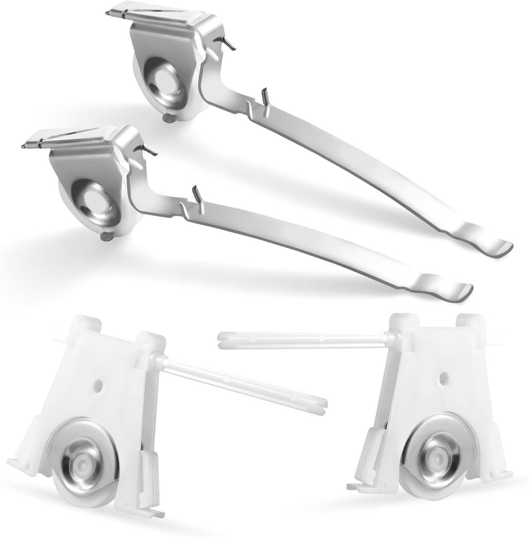 Sliding Screen Door Rollers Assembly for Andersen #1997063 & #1997310 (1991 to Present) Screen Door Rollers Replacement (Upper 2 Pack+ Lower 2 Pack)