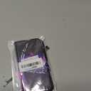 foiPhone 16e Case Walle with Card Holder Slots & Wrist Strap & Kickstand Flip Folio Leather Magnetic Protective Shockproof Rugged Heavy Duty Cover,Blue Purple Wolf