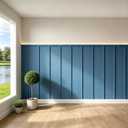 157.48 x 62.99 in Premade Board and Batten Wainscoting Kit, MDF Paintable Accent Wall Panels for Kitchen Bedroom Living Room Home Decor Covers