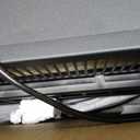 Electric Fireplace Logs Inserts Heater 26-Inch, Remote Controller Fireplace Heater, Adjustable Flame Colors, Realistic Fake firewood Flame, Overheat Protection, Timer, Thermostat, 1500W Black