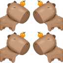 Capybara Birthday Party Decoration balloons,4pcs 37inch capybara foil mylar balloons for cappy party decoration