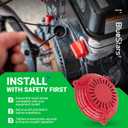 BlueStars GCV160 Pull Start Recoil Starter - Compatible with Honda GCV135 GCV160 GC135 GC160 EN2000 HRU19 Generator Engine Lawn Mower Pressure Washer Parts - Replace 28400-ZL8-023ZA 28400-ZL8-013ZA