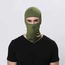 Pack of 3 Ski Mask Bandana Face Hat UV Protection Full Cover for Women Men Outdoor Sports (Green)