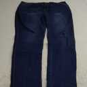 KUNMI Womens Classic High Waisted Skinny Stretch Butt Lifting Jeans Slim Fit Denim Pants (XX-Large, Blue Black)