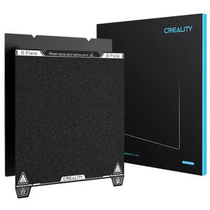 Creality Official K1 Build Plate, 235x235mm Textured Surface PEI Sheet Magnetic Removable Flexible Spring Heat Resistance Bed Plate for Ender 3 V3 SE/KE, Ender 3 S1/3 S1 Pro, CR-10 SE