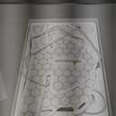 Yahi Red Light Photon Facial & Neck Mask with Remote Control, 7 Custom Modes with Infrared, Portable & Rechargeable with Timer for Home Use, 175 HighDensity Light Beads, White