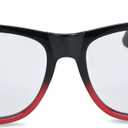 Minnie Mouse Blue Light Blocking Glasses with Pouch Disney Computer Glasses for Women Eyewear Screen Protection (Red/Black)