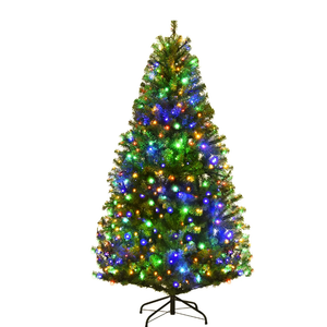 5 ft. Pre-Lit Artificial Christmas Tree with 150 LED Lights