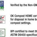 BioBag RegSHOP Certified Compostable Shopping Bags (1 Count (Pack of 120))