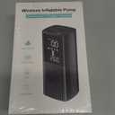 Hafuloky Tire Inflator Portable Air Compressor, 180PSI Cordless Air Pump with Digital Gauge, LED Light and Auto Shut-Off Function, 3X Faster Air Compressor for Car, Motorcycle, Bicycle, Ball