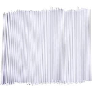 Comfy Package [250 Count] 7.75" High Clear Straws, Disposable Plastic Drinking Straws - Clear