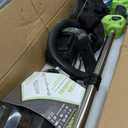 WORKIT Brushless String Trimmer 14"- 20V Cordless Weed Wacker with 2×4.0Ah Batteries, 0.095" Dual Line Auto Feed, Lightweight Battery Powered Weed Eater for Yard,Lawn & Garden